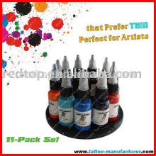 Professional tattoo pigment kit